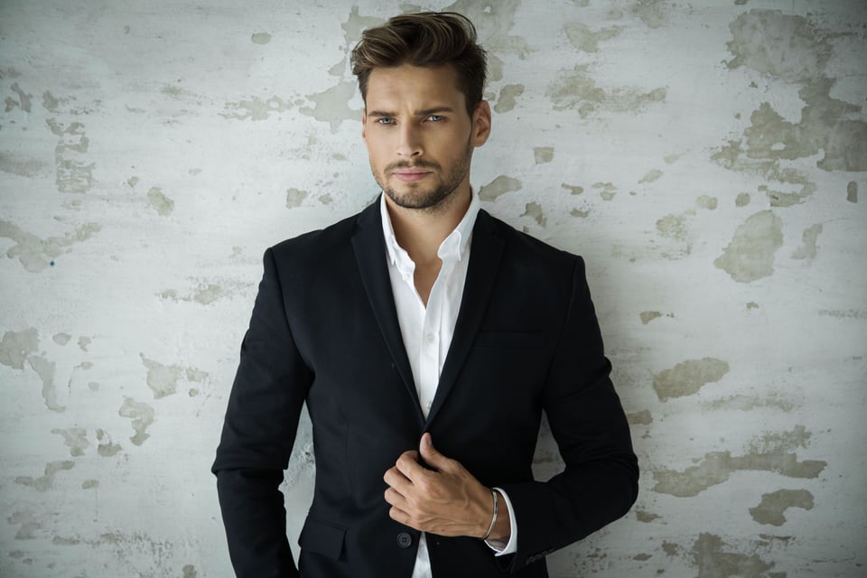 A man in a suit