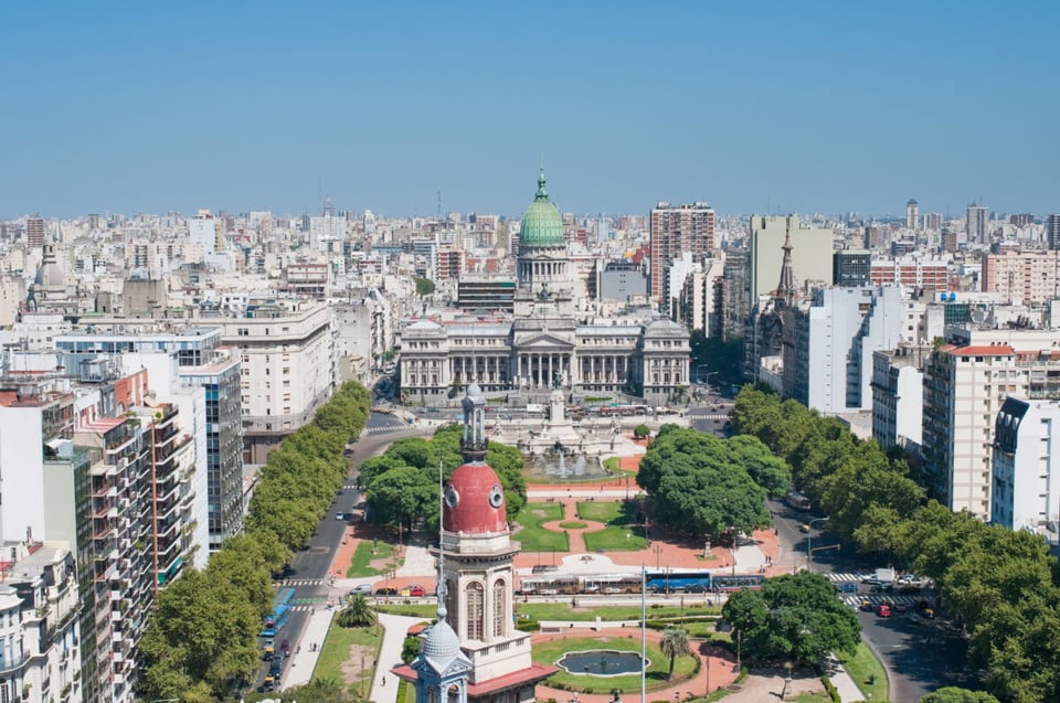 Buenos Aires es escenario de una luna de miel