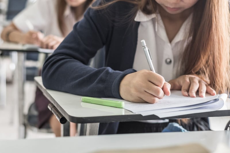 Una estudiante como concepto de Jennifer Pan