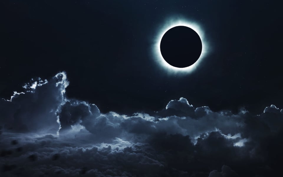 Eclipse, Nubes, Sol, MundoNow, Podcast