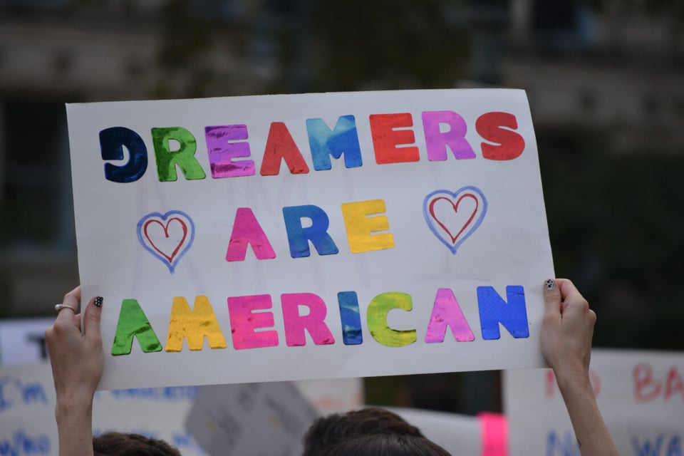 DACA, Poster, Protest, MundoNow, Podcast
