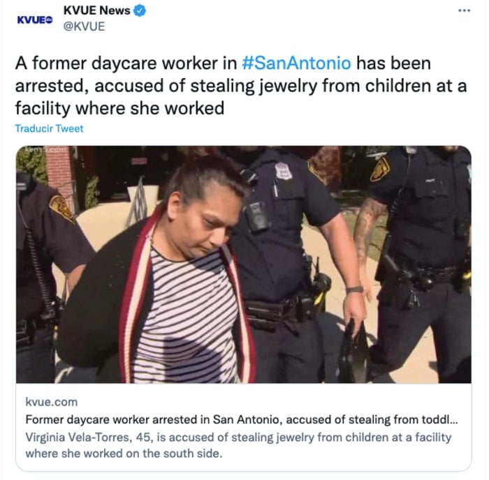Daycare worker arrested for stealing clothes from children she cared for and pawning them