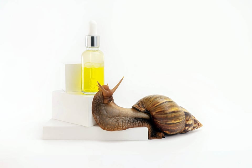 Mucina de caracol en el cuidado de la piel, mucina, biberón, MundoNOW, salud