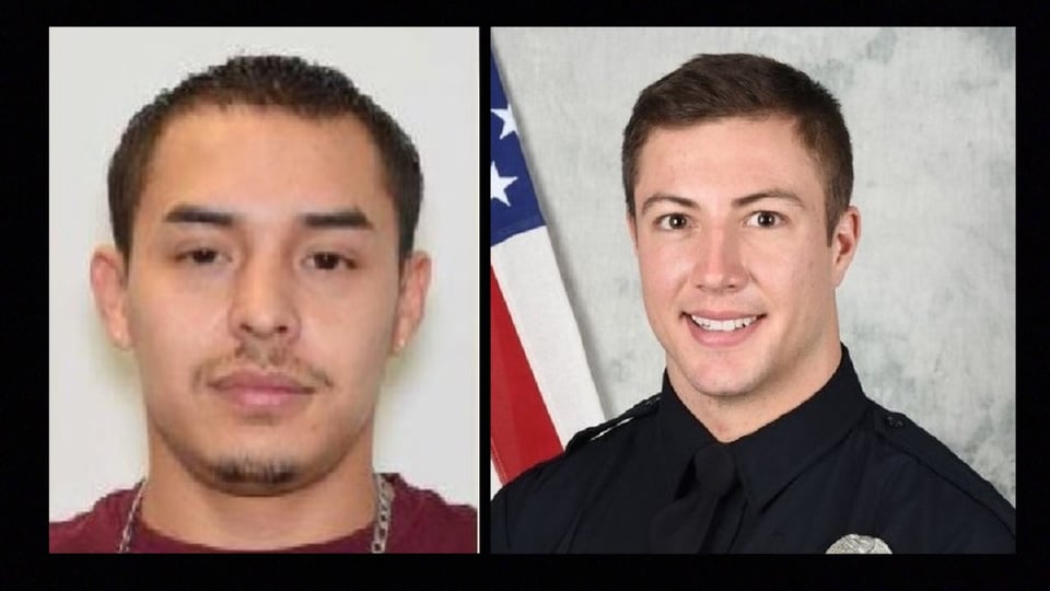 Sonny Almanza es acusado del asesinato a tiros del policía Dillon Vakoff (FOTOS)