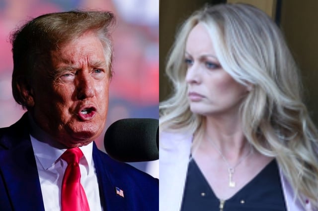 Defensa de Trump ‘acorrala’ a Stormy Daniels al cuestionarle por qué aceptó dinero