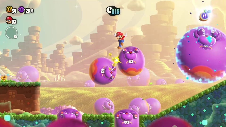 hipopótamos, salto, morado, juegos, entretenimiento