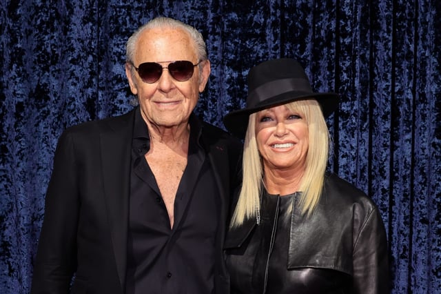 The last photo of Suzanne Somers with her husband before she died