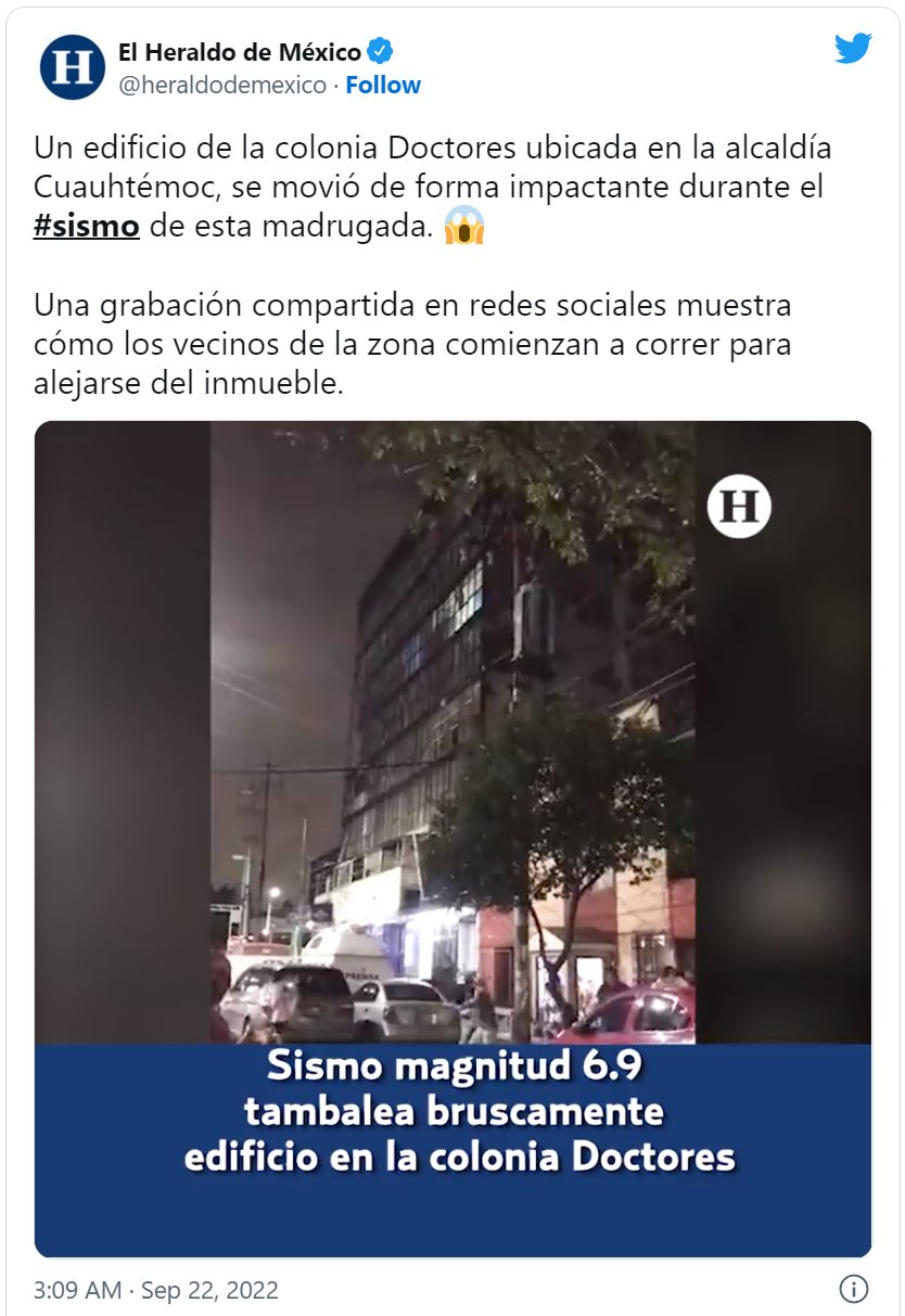 Terremoto México