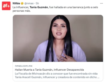 Corpse Michoacan