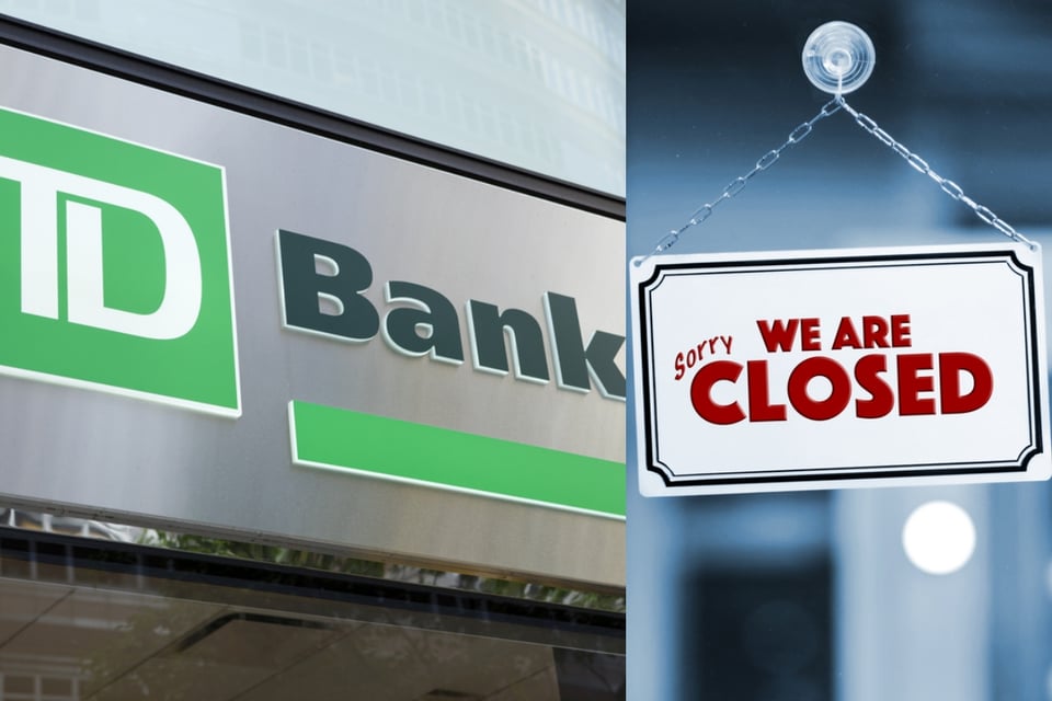 TD Bank confirma el cierre de 20 ubicaciones