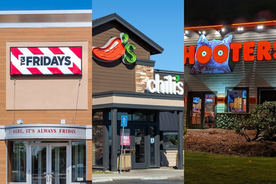 TGI Fridays, Chili’s y Hooters cierran múltiples sucursales en EEUU