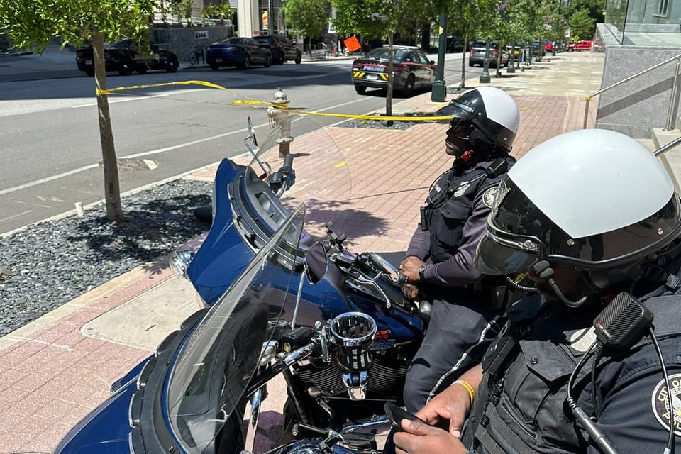Ordenaron refugiarse tras el tiroteo