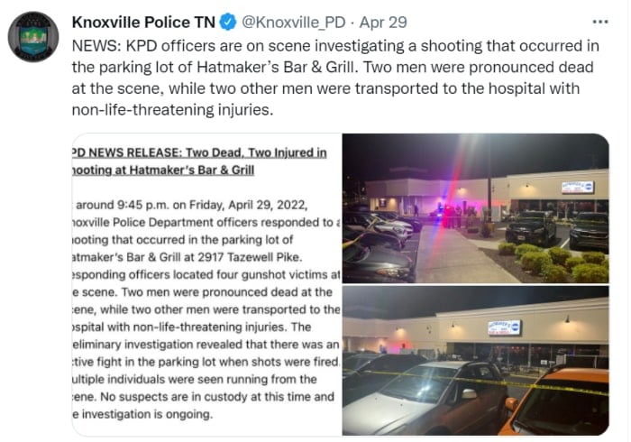 Biker Gang Brawl Shooting