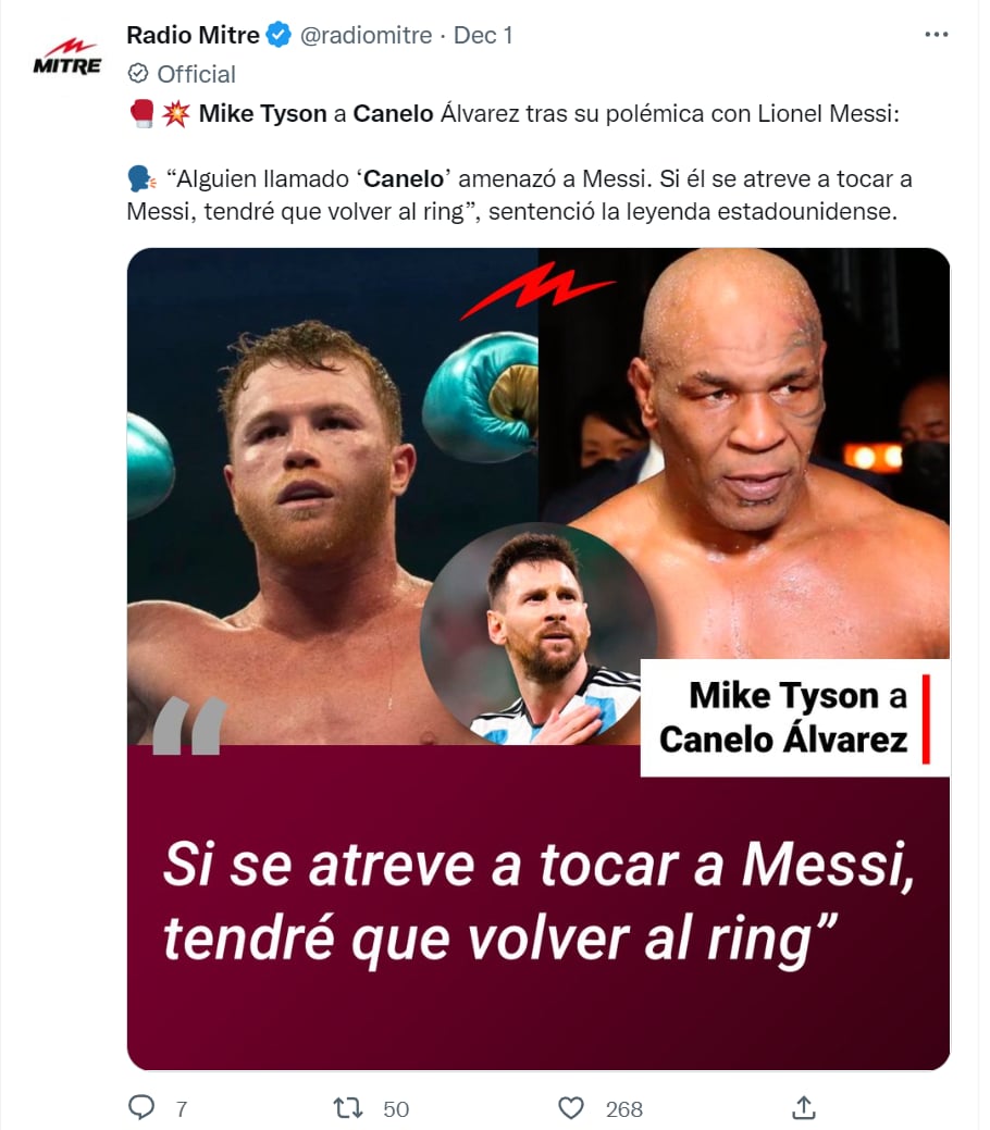 Canelo Álvarez Mike Tyson