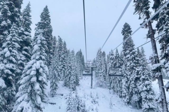 Tormenta azota Estados Unidos originada por río atmosférico, hay lluvias y nieve
