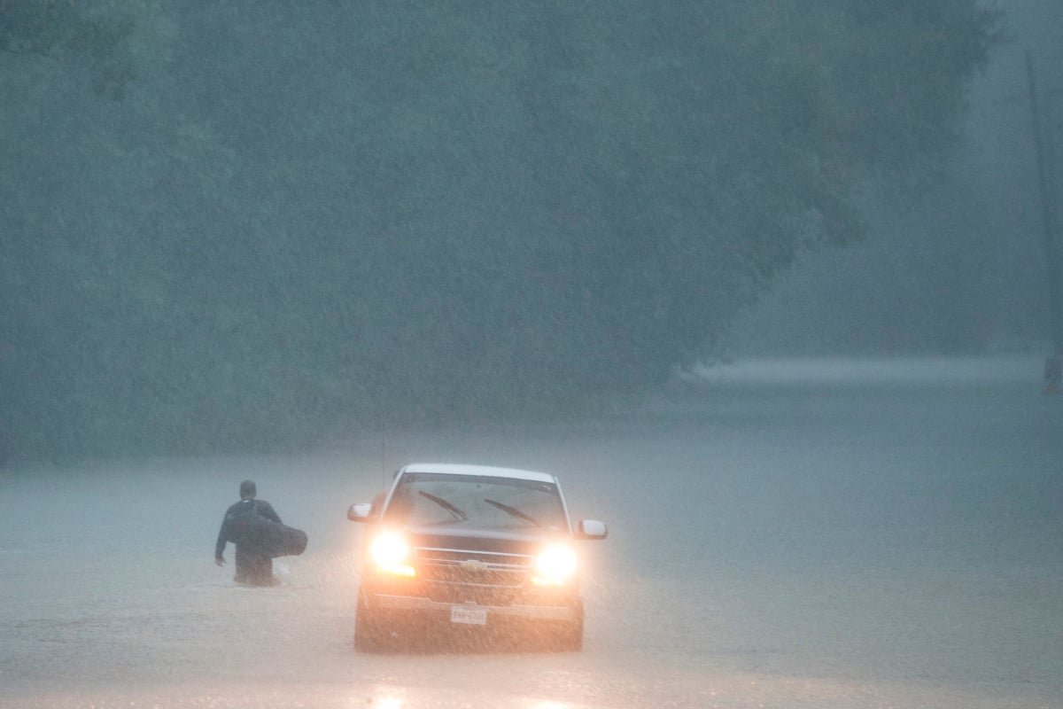 Tormentas vientos Atlanta lluvias Estados Unidos