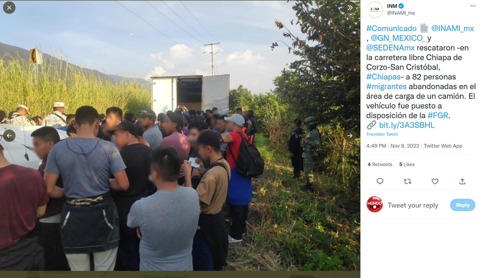 Rescate policía México