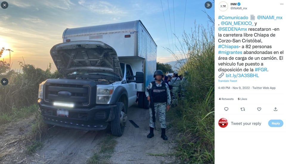 Rescate policía México