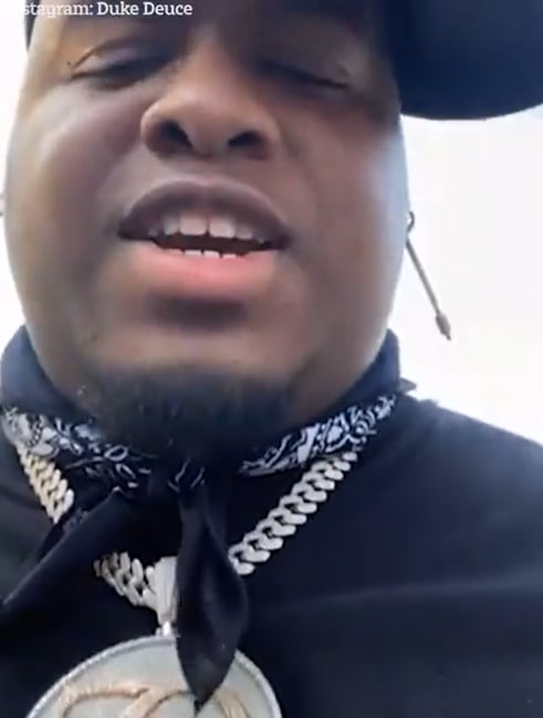 He is not the first rapper to be attacked; They catch the moment when a singer is shot