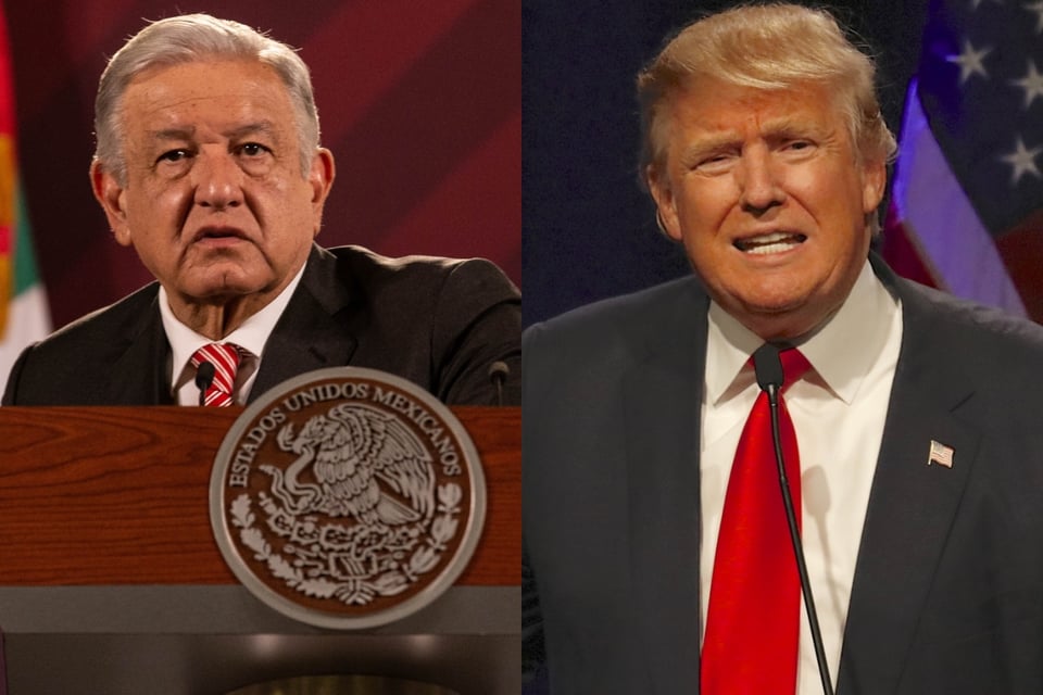 Donald Trump envía mensaje a Andrés Manuel López Obrador en torno a la migración