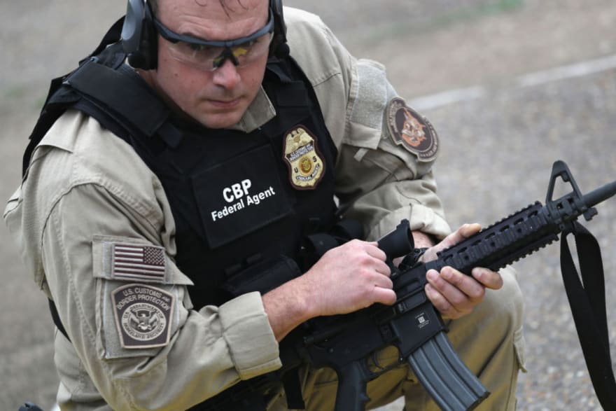 Shooting against 'La Migra' on the border with Mexico