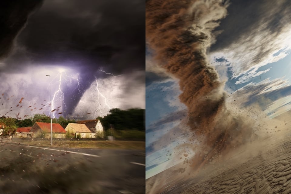 Tornado impacta en Pensilvania en medio de un clima severo