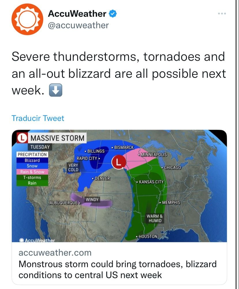 Where will the 'monstrous' storm hit?