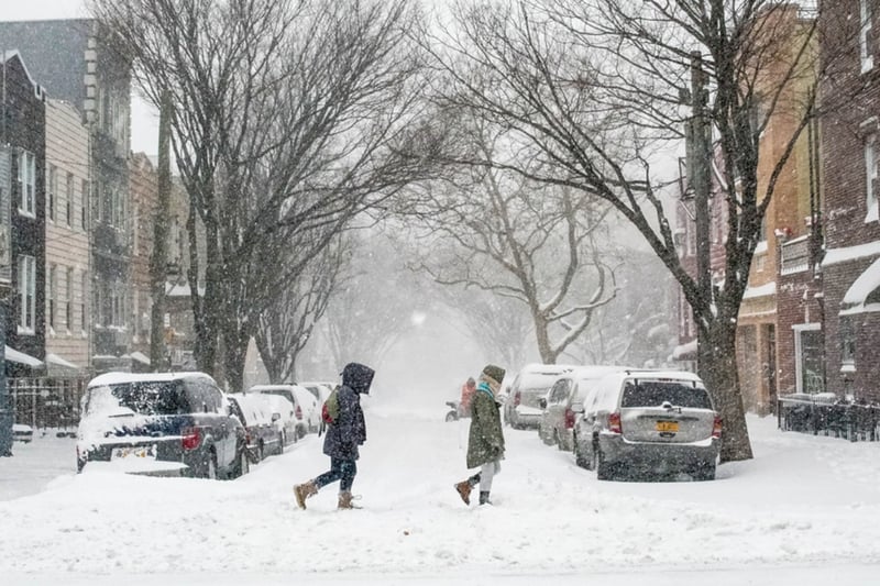 Tormenta de nieve y lluvia en EEUU, Tormenta de Nieve, Estados Unidos, Navidad, Viajes