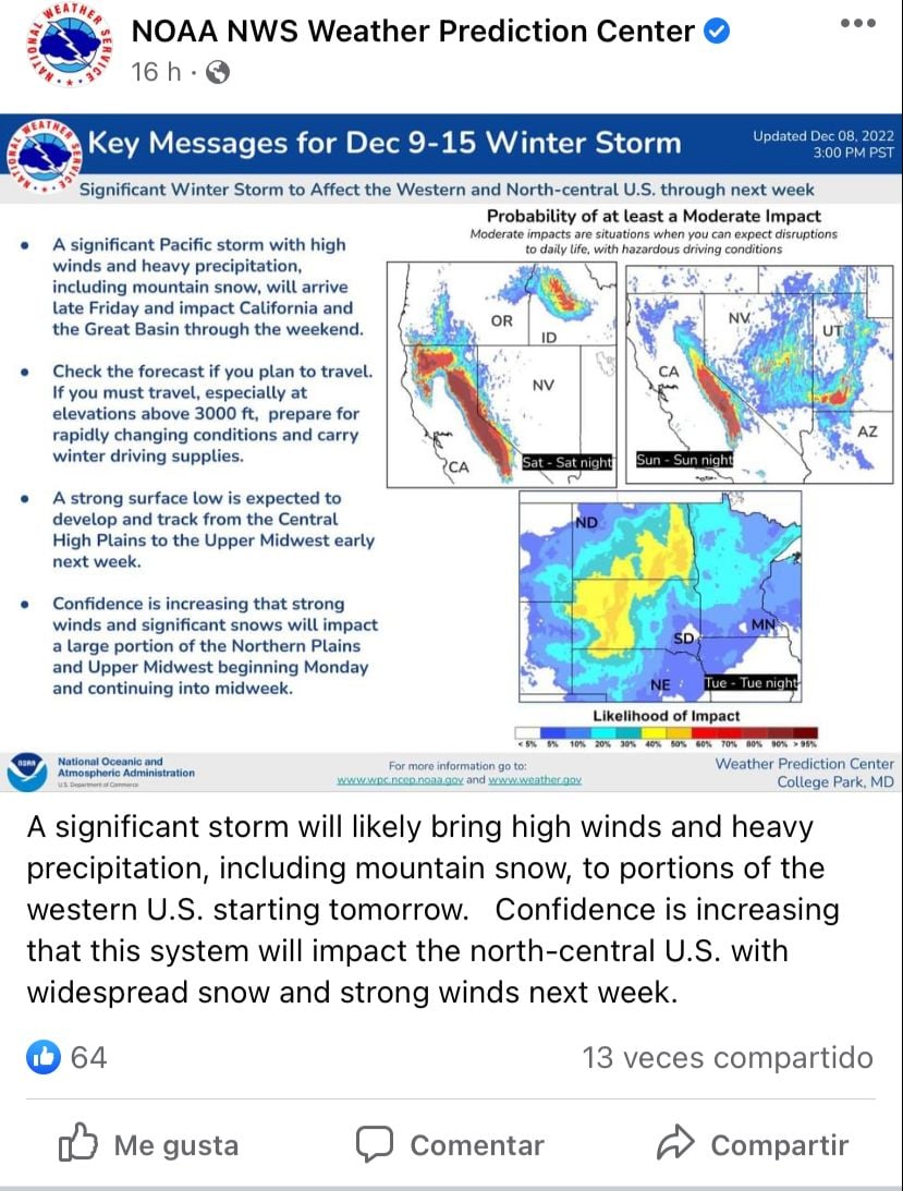 What produced the 'monstrous' storm?