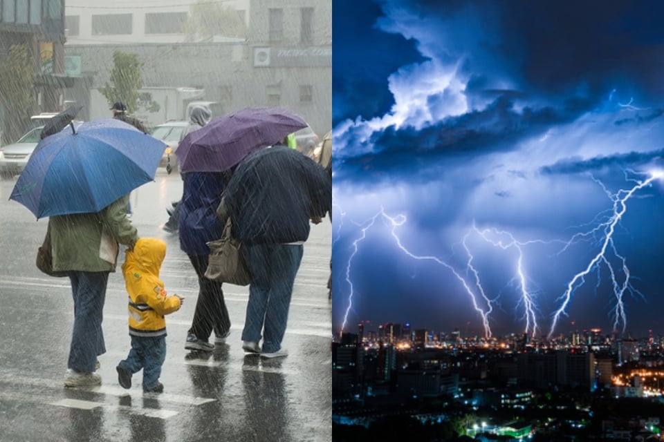Pronostican lluvias y tormentas para este miércoles en Pensilvania