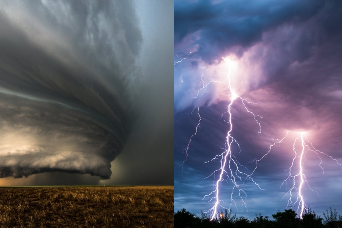 Tormentas severas, tornados, Estados Unidos, alerta meteorológica, MundoNow