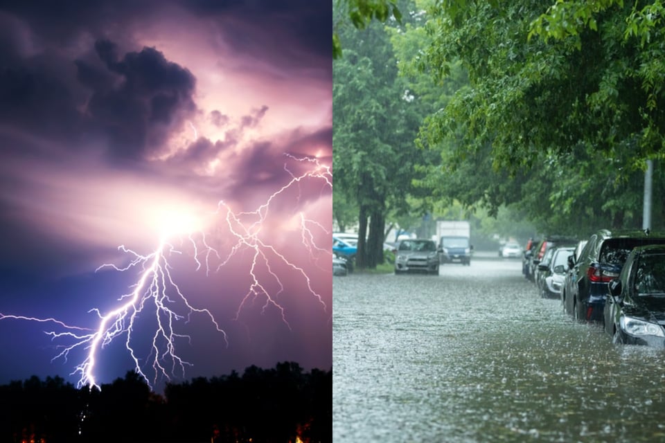 Miles de personas sin electricidad a medida que la tormenta avanza hacia el norte de EEUU
