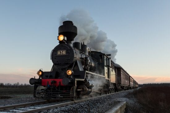 travel, steam engine, railroad, railway