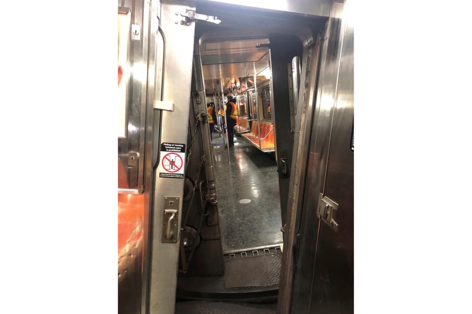 Heridos tras choque de trenes en Nueva York, Tren subterráneo, Accidente, Nueva York, Estados Unidos,