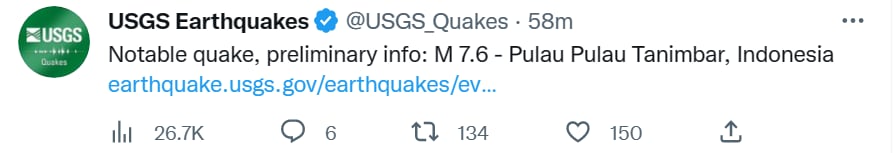 Sismo Indonesia tsunami