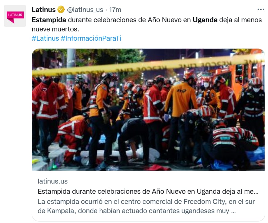 Accidente Año Nuevo