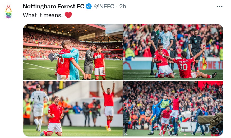 Nottm Forest vs Liverpool