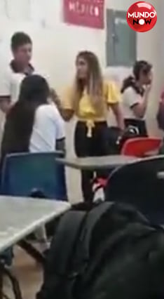 Maltrata y amenaza estudiantes