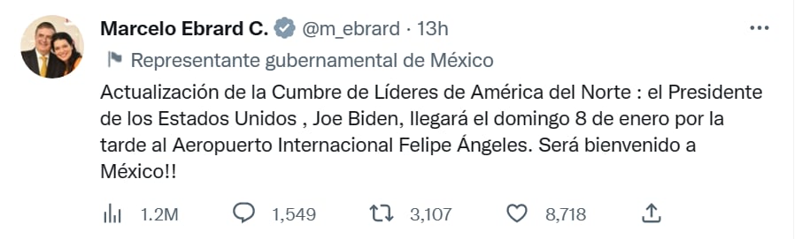 Joe Biden visits Mexico