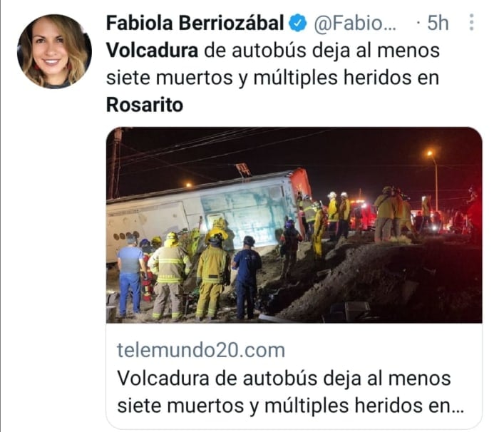 Bus rollover