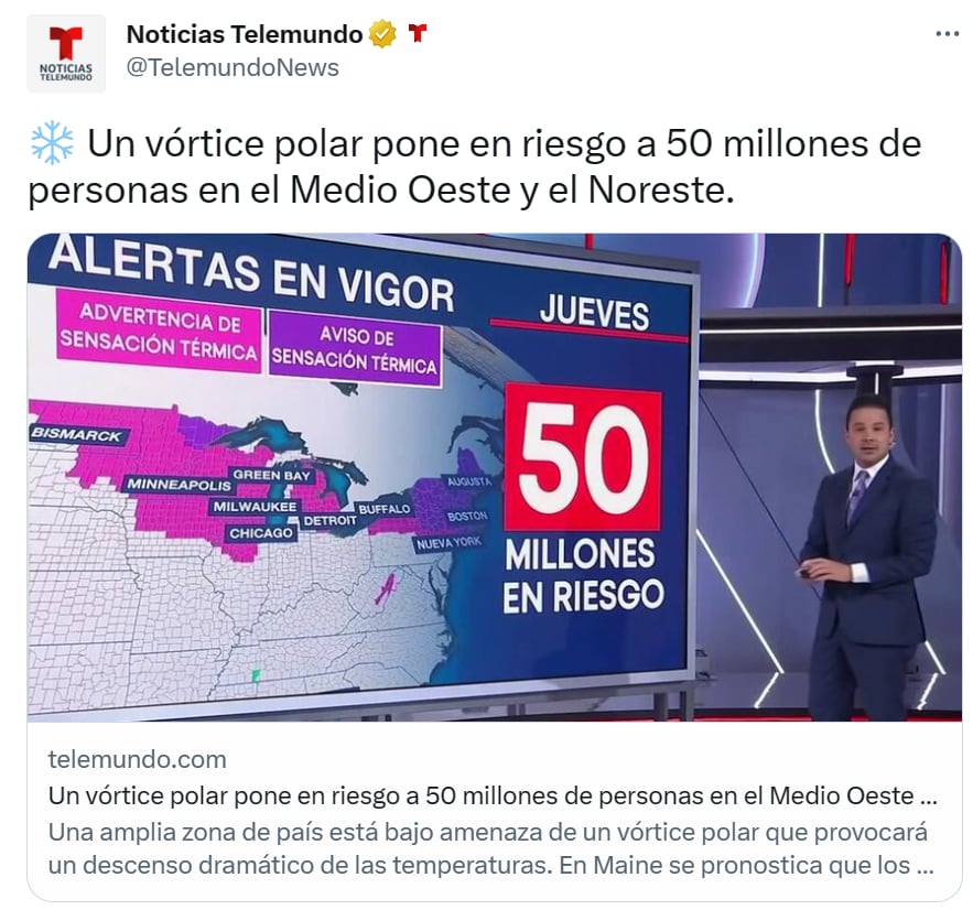 Frío extremo