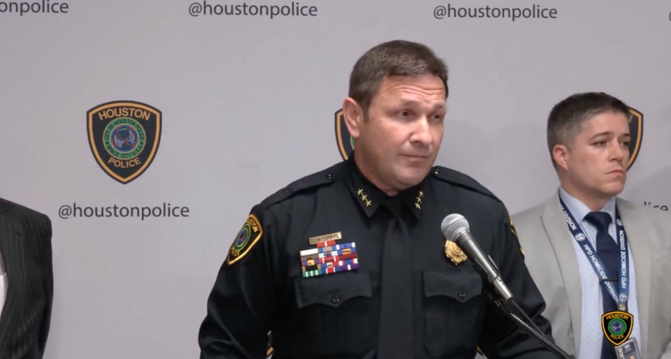 agentes, conferencia de prensa, Departamento de Policía de Houston, Texas, MundoNOW