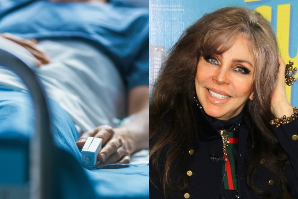 Verónica Castro es hospitalizada de emergencia