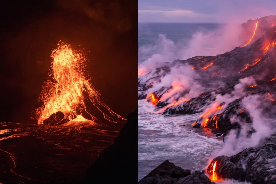 Volcán Kilauea vuelve a hacer erupción en Hawái