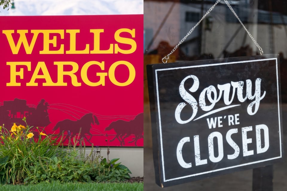 Wells Fargo to close locations in Georgia