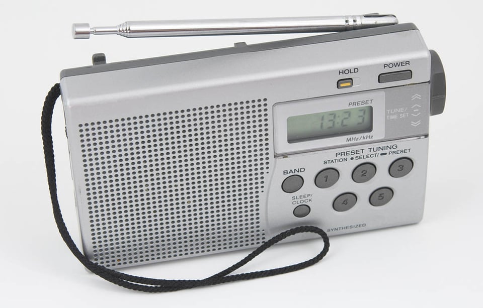 battery powered radio