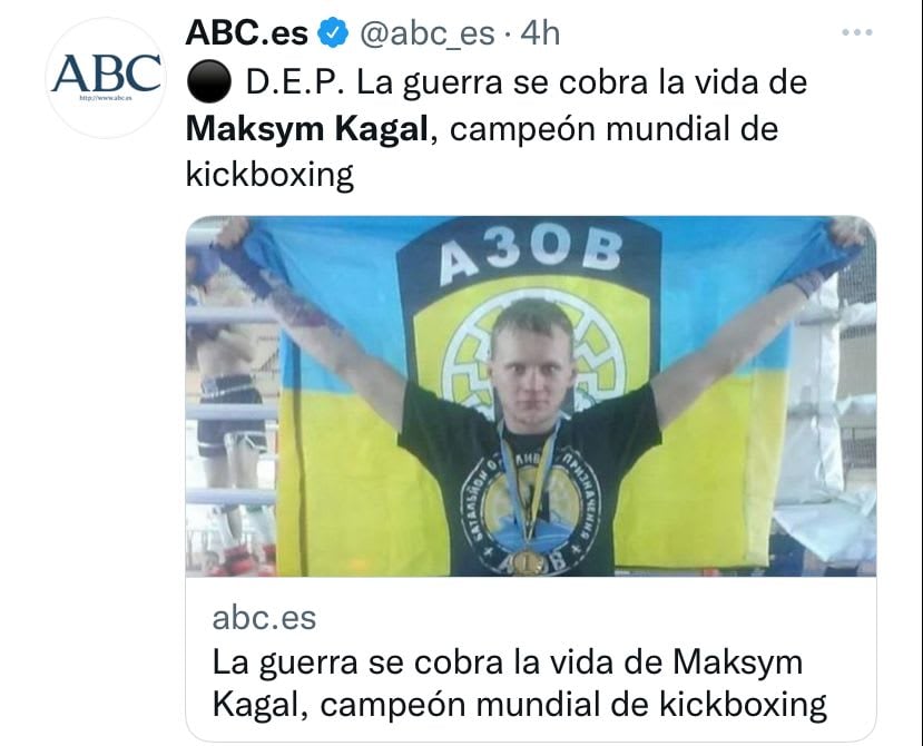 He was linked to the extreme right in Ukraine