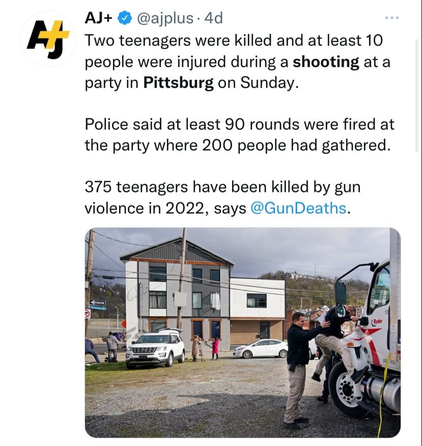 This was the fatal shooting at the party