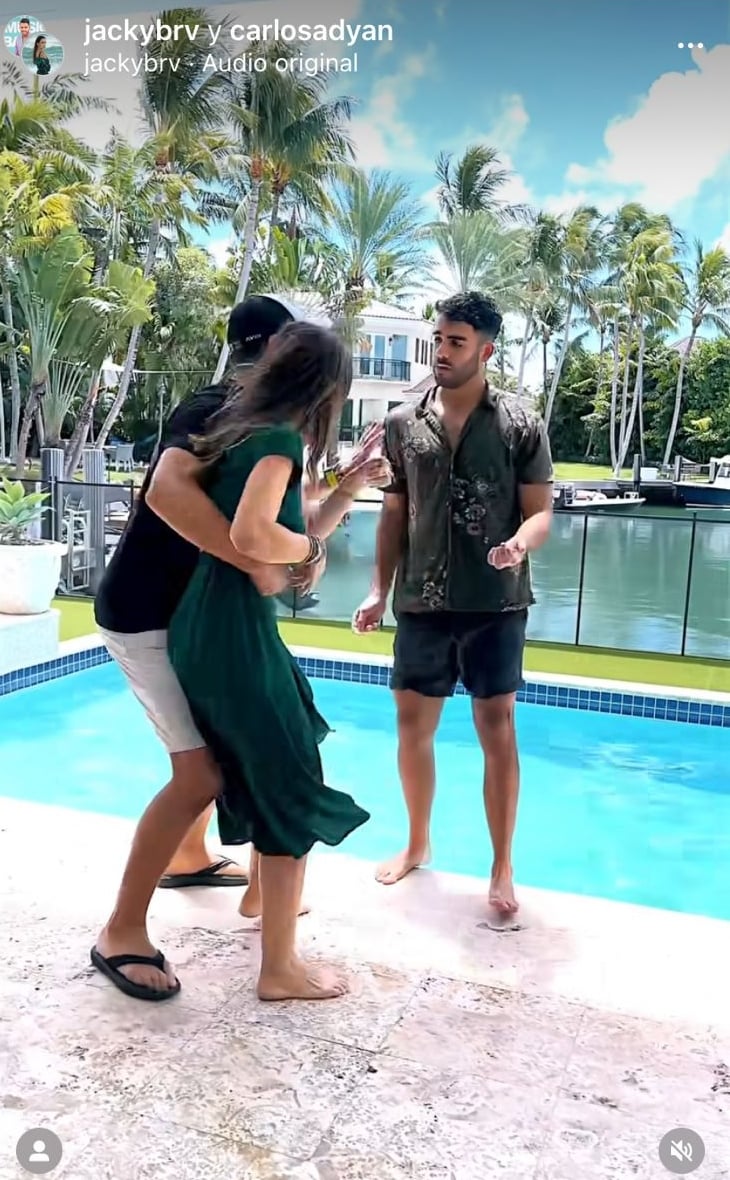 Esposo de Jacky Bracamontes se pone celoso