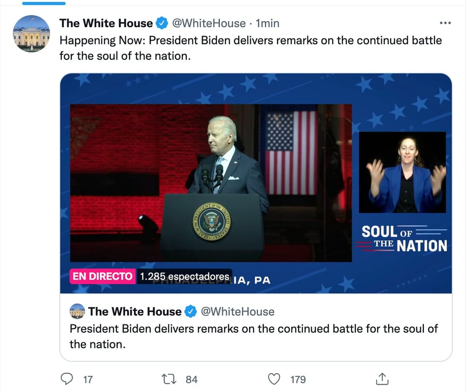 Los republicanos de MAGA no son mayoría: Biden